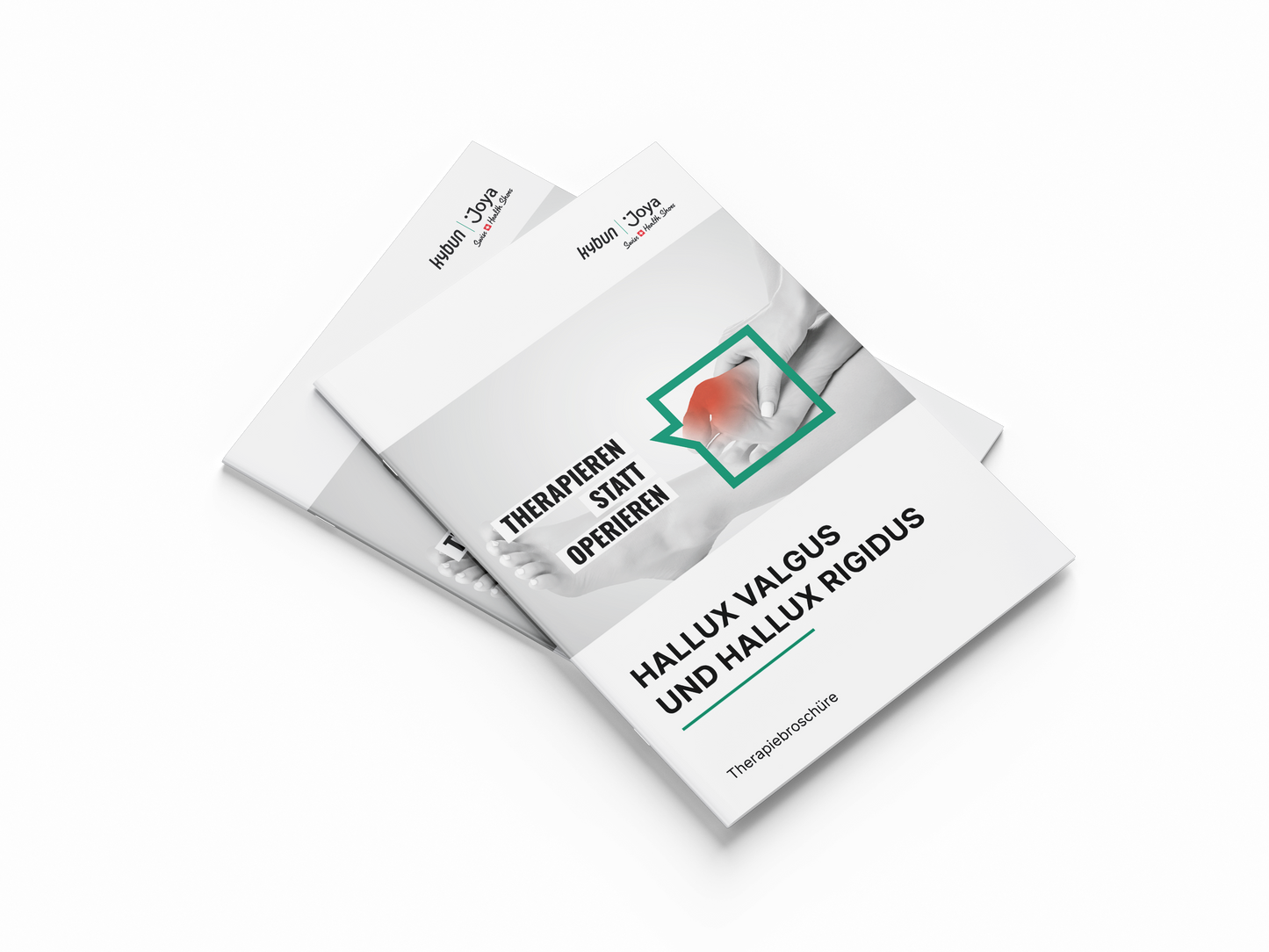 Therapiebroschüre «Hallux valgus und Hallux rigidus», DE