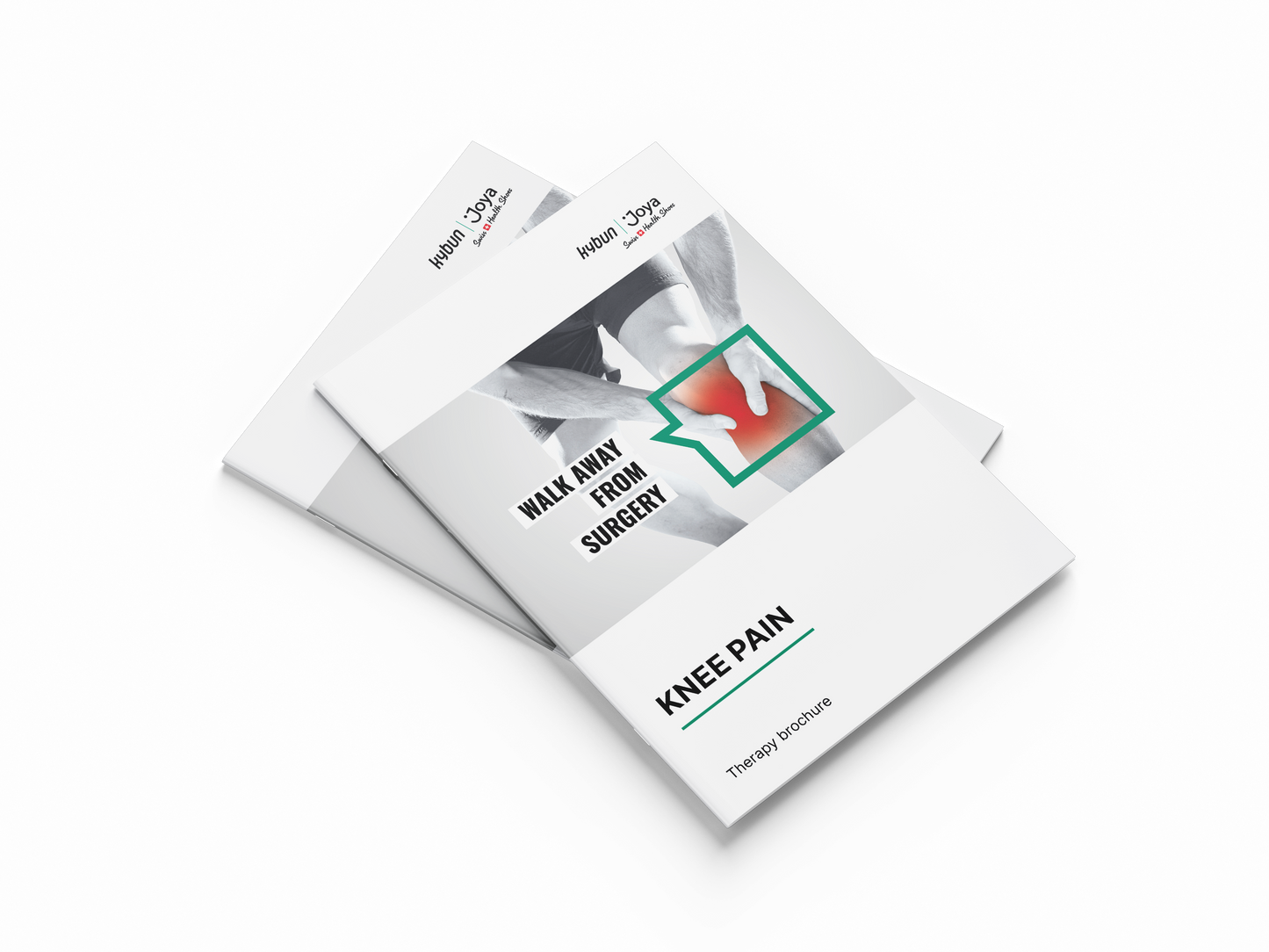 Therapiebroschüre «Knieschmerzen», EN